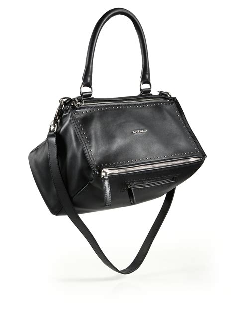 givenchy pandora bag medium pepe leather black|givenchy pandora.